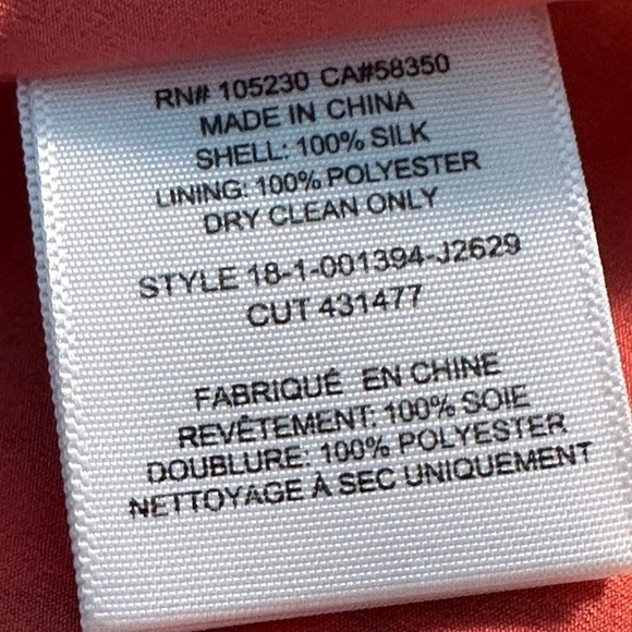 NWT Joie 100% Silk Flora Pockets Anasophia Button Front Smoking Jacket M - Picture 8 of 8